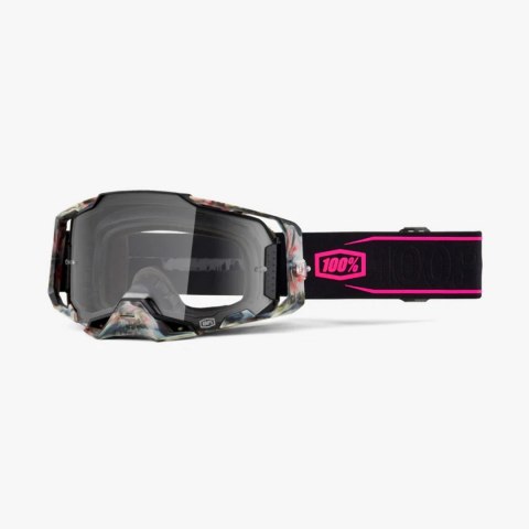 100 PROCENT GOGLE ARMEGA SARCELLE -CLEAR LENS - ROZE SZYBKA PRZEŹROCZYSTA