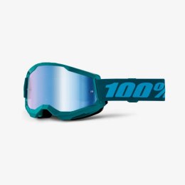 100 PROCENT GOGLE STRATA 2 STONE -MIRROR LENS - MORSKI SZYBKA E LUSTRO