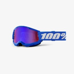 100 PROCENT GOGLE STRATA 2 YOUTH JUNIOR -MIRROR LENS - SZYBKA E LUS