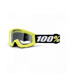100 PROCENT GOGLE MODEL STRATA MINI YELLOW JUNIOR / KID / DZIECIĘCE YELLOW