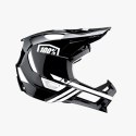100 PROCENT MTB KASK ROWEROWY MODEL TRAJECTA BLACK/WHITE BLACK/WHITE L