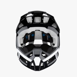 100 PROCENT MTB KASK ROWEROWY MODEL TRAJECTA BLACK/WHITE BLACK/WHITE L