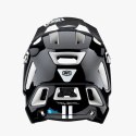 100 PROCENT MTB KASK ROWEROWY MODEL TRAJECTA BLACK/WHITE BLACK/WHITE L