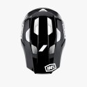 100 PROCENT MTB KASK ROWEROWY MODEL TRAJECTA BLACK/WHITE BLACK/WHITE L