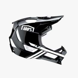 100 PROCENT MTB KASK ROWEROWY MODEL TRAJECTA BLACK/WHITE BLACK/WHITE XL
