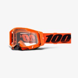 100 PROCENT GOGLE RACECRAFT 2 NEON -CLEAR LENS SZYBA PRZEŹROCZYSTA