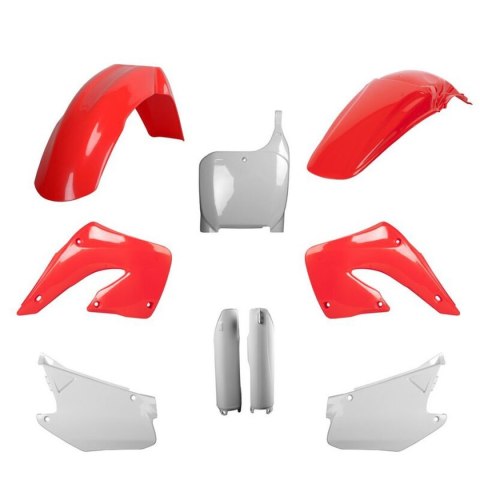 POLISPORT KPL PLASTIKÓW CR 125 00-01 250 W ZEST. TABLICA 8657000001 I OSŁONY AM