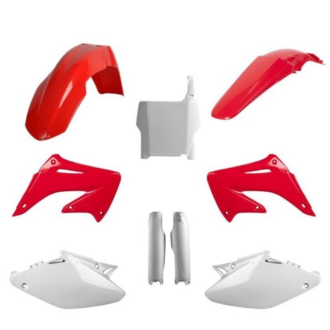 POLISPORT KPL PLASTIKÓW CR 125 04-07 250 W ZEST. TABLICA 8661900001 I OSŁONY AM