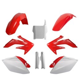 POLISPORT KPL PLASTIKÓW CRF 250R 06-07 W ZEST. TABLICA 8661900001 I OSŁONY AMORTYZARORÓW 8