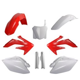 POLISPORT KPL PLASTIKÓW CRF 250R 09 W ZEST. TABLICA 8657500002 I OSŁONY AMORTYZARORÓW 83517