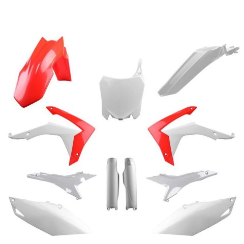 POLISPORT KPL PLASTIKÓW CRF 250R 14-17 450R 13-16 W ZEST. TABLICA 8659400002 I OSŁON