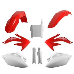 POLISPORT KPL PLASTIKÓW CRF 450R 05-06 W ZEST. TABLICA 8661900001 I OSŁONY AMORTYZARORÓW 8