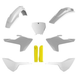 POLISPORT KPL PLASTIKÓW HUSQVARNA TC FC 16-18 W ZEST. TABLICA 8665800002 I OSŁONY AMORTYZARORÓW