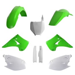 POLISPORT KPL PLASTIKÓW KX 125 250 04-08 W ZEST. TABLICA 8660800002 I OSŁONY AMORTYZAROR