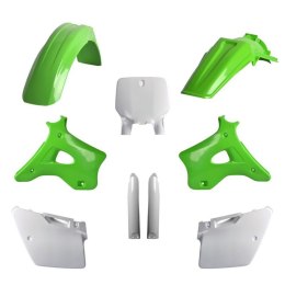 POLISPORT KPL PLASTIKÓW KX 125 250 96-98 W ZEST. TABLICA 8677000001 I OSŁONY AMORTYZAROR