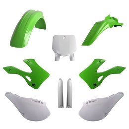 POLISPORT KPL PLASTIKÓW KX 125 250 99-02 W ZEST. TABLICA 8677000001 I OSŁONY AMORTYZAROR