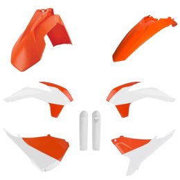 POLISPORT KPL PLASTIKÓW KTM EXC EXC-F 16 W ZEST. OSŁONY AMORTYZATORÓW 8398600002 CZARNO