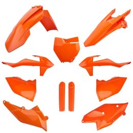 POLISPORT KPL PLASTIKÓW KTM SX SX-F XC-F 16-18 W ZEST. TABLICA 8664900001 I OSŁONY AMORT.