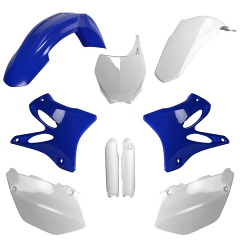 POLISPORT KPL PLASTIKÓW YZ 125 250 08-14 W ZEST. TABLICA 8658100001 I OSŁONY AMORTYZARORÓW