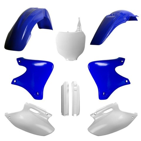 POLISPORT KPL PLASTIKÓW YZ 250F 01-02 W ZEST. TABLICA 8658000001 I OSŁONY AMORTYZARORÓW 8