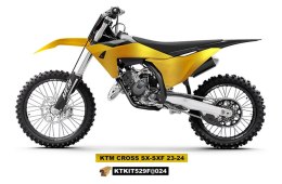 UFO KPL PLASTIKÓW FULL KIT KTM SX 125 250 300 TBI 23- 24, SX-F 350 450