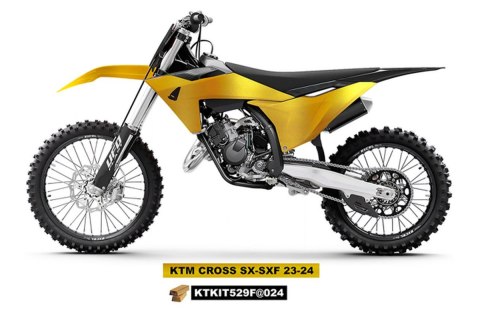UFO KPL PLASTIKÓW FULL KIT KTM SX 125 250 300 TBI 23- 24, SX-F 350 450
