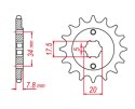 GROSSKOPF ZĘBATKA PRZEDNIA 279 13 XR250R 90-94,CRF