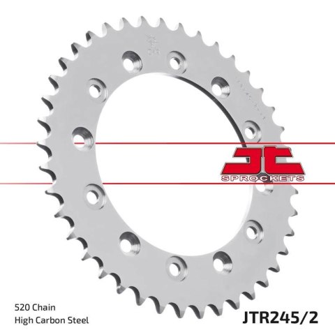 JT ZĘBATKA TYLNA 270 39 YAMAHA WR 250R 08-20 27039JT JTR245/2.40 ŁAŃC. 520 JT ZĘBATKA TYLNA 270 39 YAMAHA WR 250R 08-20 27039JT JTR245/2.40 ŁAŃC. 520