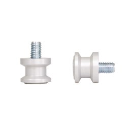 BIKETEC ROLKI WKRĘCANE DO WAHACZA M10X1,25 SILVER