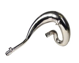 DEP PIPES EXPANSION PIPE DYFUZOR KOMORA TUBA REZONANSOWA NIKLOWANA FRONT EXHAUST NICKEL : CR 250 95