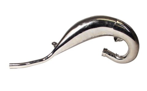 DEP PIPES EXPANSION PIPE DYFUZOR KOMORA TUBA REZONANSOWA NIKLOWANA FRONT EXHAUST NICKEL : KTM SX 125 00-03