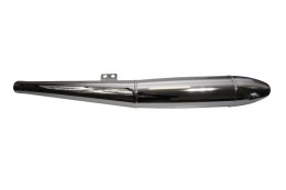 EMGO KOŃCÓWKA WYDECHU TŁUMIK CHROMOWANA LEWA NA WZÓR ORYGINAŁU BMW R 50 5, R75 60 5 69-72 DŁUGOŚĆ 81, 5