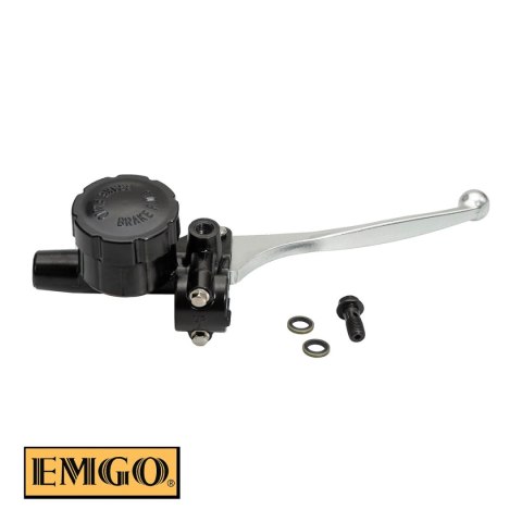 EMGO POMPA HAMULCA PRZÓD KPL 14MM Z MOCOWANIEM LUSTERKA I DŹWIGNIĄ CB 350 F 72-74, 360 74-76,