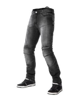MODEKA SPODNIE JEANSY MOTOCYKLOWE CITY NOMAD MAX EVO BLACK ROZMIAR 3XL