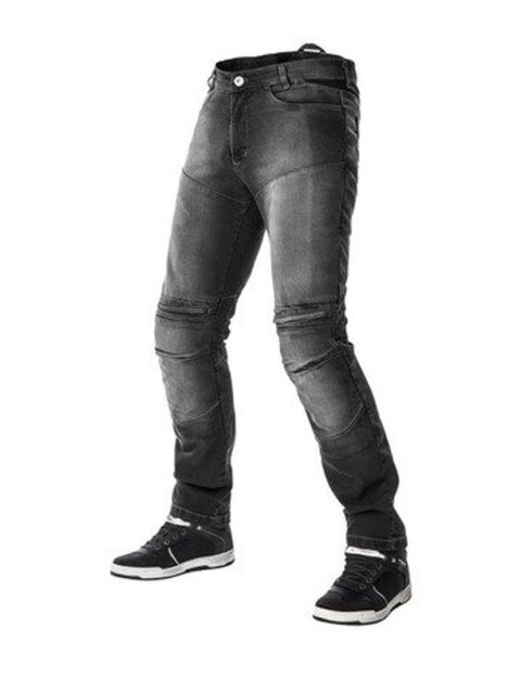 MODEKA SPODNIE JEANSY MOTOCYKLOWE CITY NOMAD MAX EVO BLACK ROZMIAR 3XL