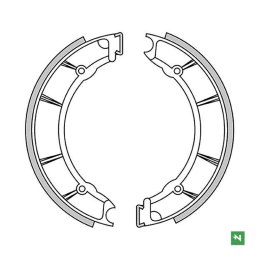 NEWFREN SZCZĘKI HAMULCOWE PRZÓD MOTO GUZZI V 7 700 67-76 220X40MM