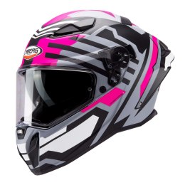 CABERG KASK INTEGRALNY Z BLENDĄ DRIFT EVO II HORIZON MAT FUKSJA INTENSYWNY ODCIEŃ ROZEGO XS