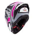 CABERG KASK INTEGRALNY Z BLENDĄ DRIFT EVO II HORIZON MAT FUKSJA INTENSYWNY ODCIEŃ ROZEGO S