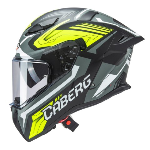 CABERG KASK INTEGRALNY Z BLENDĄ DRIFT EVO II JARAMA FLUO MAT S PINLOCK W ZEST.