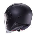 CABERG KASK OTWARTY JET Z BLENDĄ MODEL SOHO SOLID BLACK MAT XL