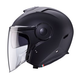 CABERG KASK OTWARTY JET Z BLENDĄ MODEL SOHO SOLID BLACK MAT XXL