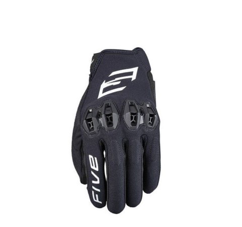 FIVE GLOVES RĘKAWICE TEKSTYLNE TRICKS KOLOR CZARNY ROZMIAR 10 (L)