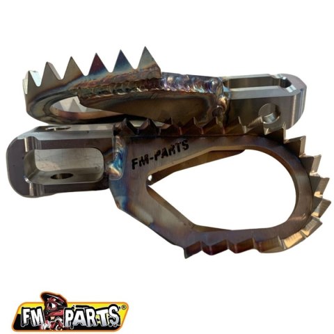 FM-PARTS OFFSET SPODNÓŻKI KPL STAINLESS FOOTPEGS KTM HUSQVARNA GAS 24 STALOWY