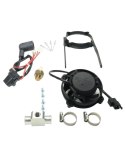 FM-PARTS ZESTAW WENTYLATORA CHŁODNICY KPL PASUJE DO KTM 04-16 HUSQVARNA HUSABERG EXED