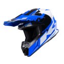 KENNY RACING KASK CROSS/ENDURO TRACK BLUE BLUE/WHITE/BLACK XL 61 -62 CM