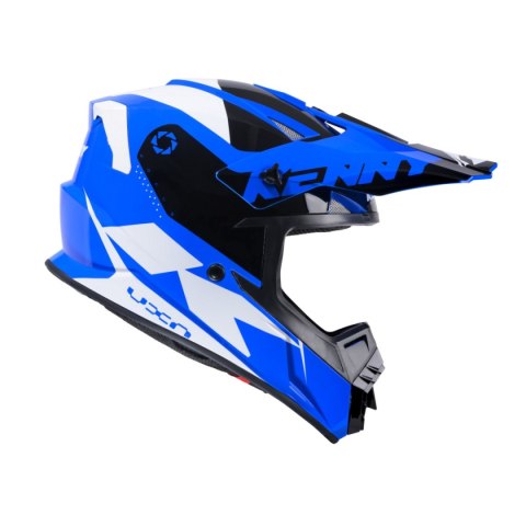 KENNY RACING KASK CROSS/ENDURO TRACK BLUE BLUE/WHITE/BLACK XL 61 -62 CM KENNY RACING KASK CROSS/ENDURO TRACK BLUE BLUE/WHITE/BLACK XL 61 -62 CM