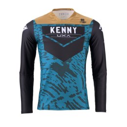 KENNY RACING KOSZULKA CROSS/ENDURO PERFORMANCE STONE BLUE BLUE/GREY/BLACK S