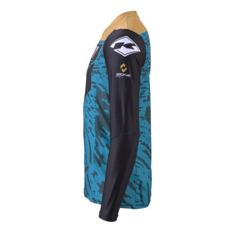 KENNY RACING KOSZULKA CROSS/ENDURO PERFORMANCE STONE BLUE BLUE/GREY/BLACK S KENNY RACING KOSZULKA CROSS/ENDURO PERFORMANCE STONE BLUE BLUE/GREY/BLACK S
