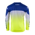 KENNY RACING KOSZULKA CROSS/ENDURO MODEL TRACK FOCUS NAVY BLUE/GREY/ŻÓŁTY M
