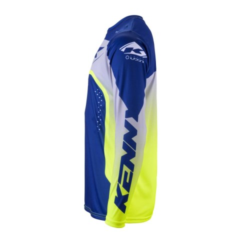 KENNY RACING KOSZULKA CROSS/ENDURO MODEL TRACK FOCUS NAVY BLUE/GREY/ŻÓŁTY M KENNY RACING KOSZULKA CROSS/ENDURO MODEL TRACK FOCUS NAVY BLUE/GREY/ŻÓŁTY M